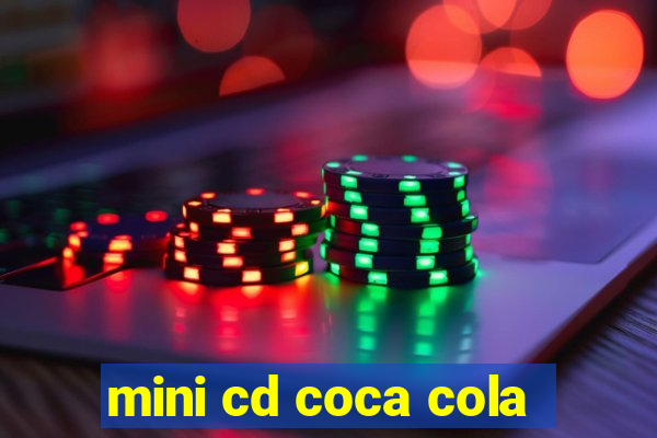 mini cd coca cola